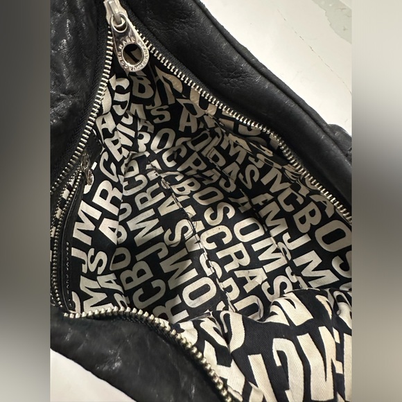 Marc by Marc Jacobs black leather shoulder bag - Picture 3 of 4